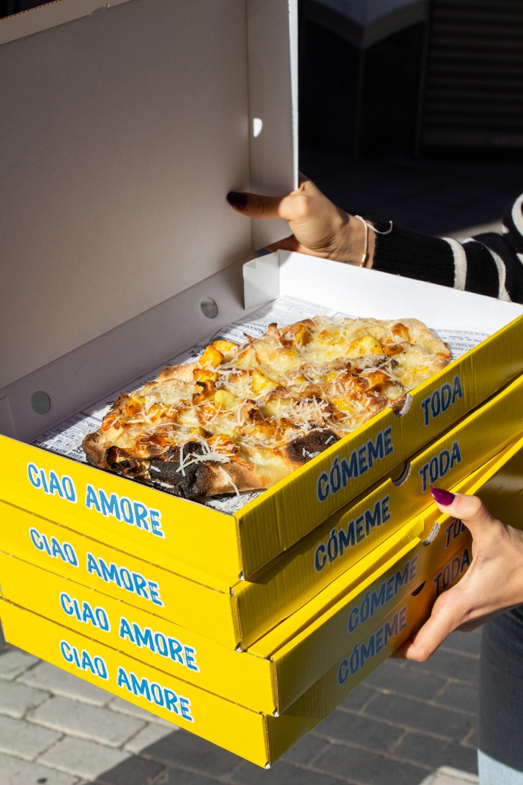 Cajas de pizza, Pizza Pala