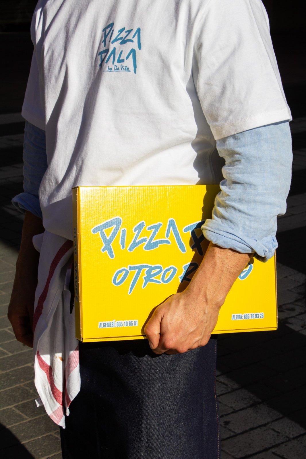 Caja pizza pala, Pizza Pala